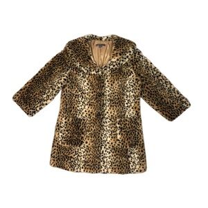 Maddy… K Leopard Print Faux Fur Coat | Size S
